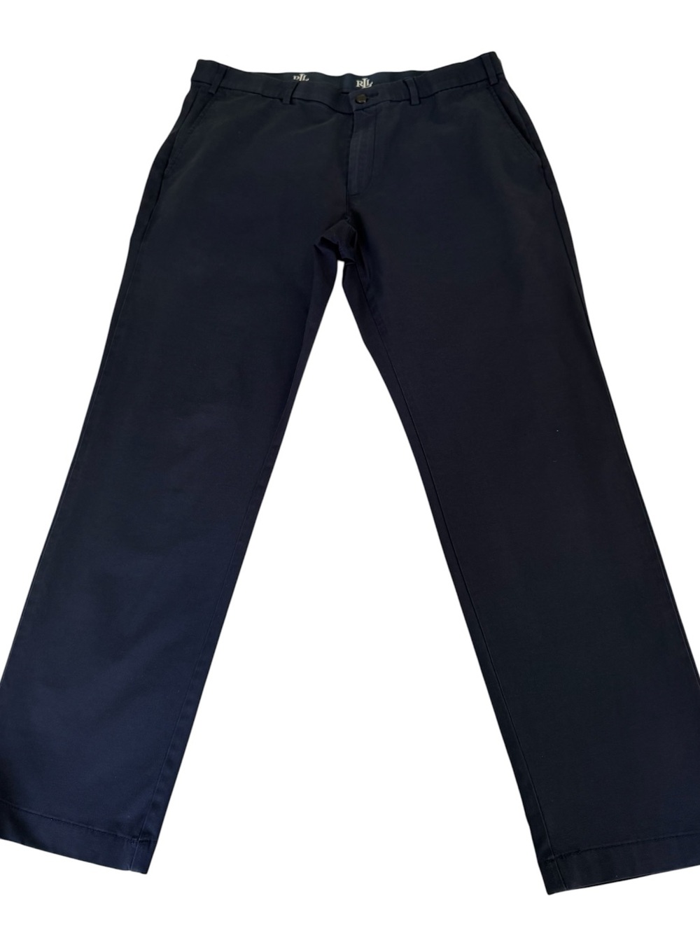 Polo Ralph Lauren Men’s Relaxed Fit Chino Pants Navy Blue 36x30 Cotton Casual.